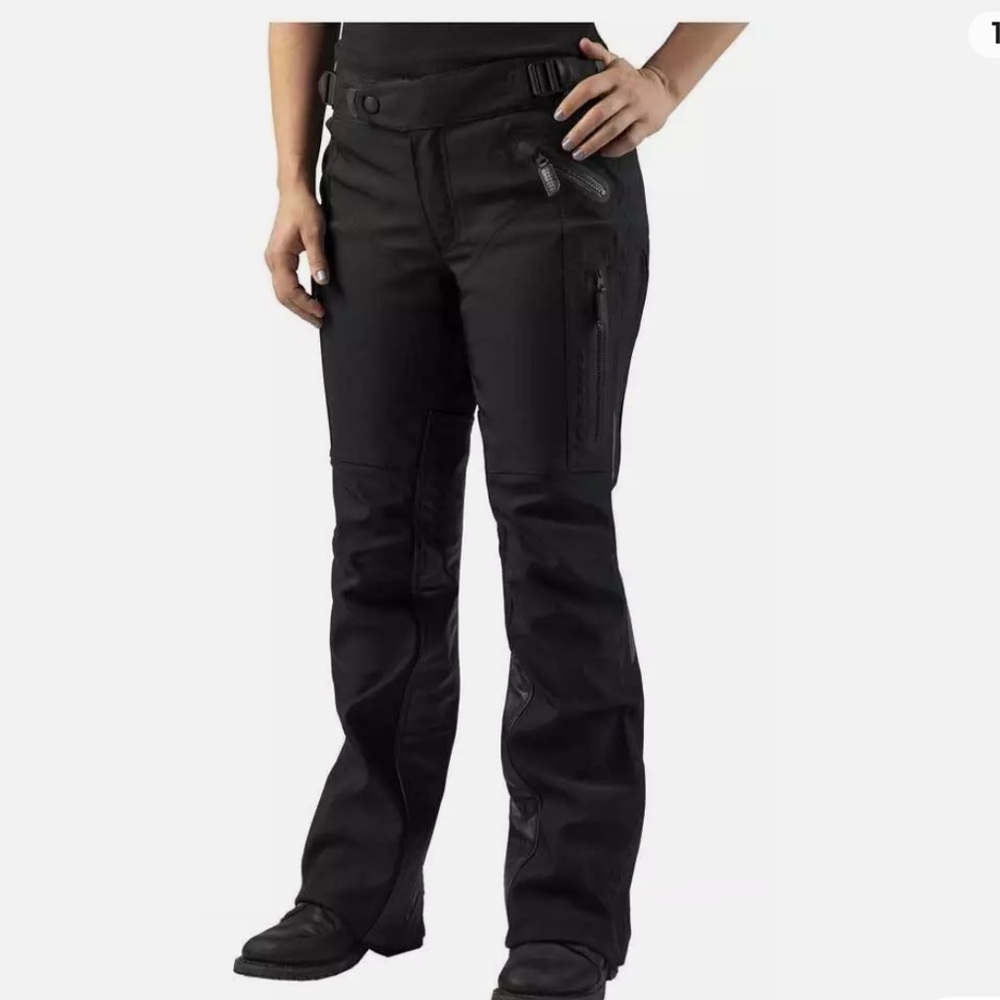 Harley-Davidson Womens FXRG Waterproof Riding Overpant, Black 98267-19VW (20W)